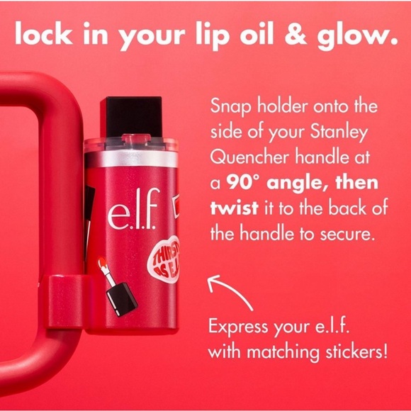 Elf Tumbler Lip Oil Holder Honey Talks - Picture 5 of 7